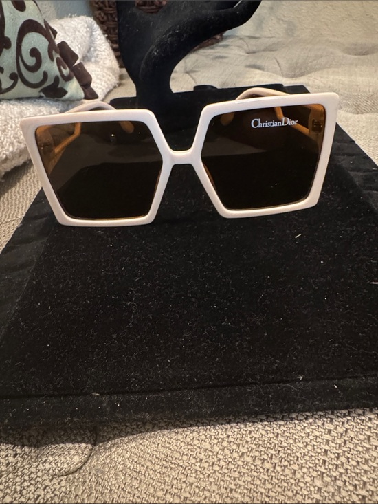 CD Accessories - Christian Dior Bone  & Gold Cool Design Frame Sunglasses